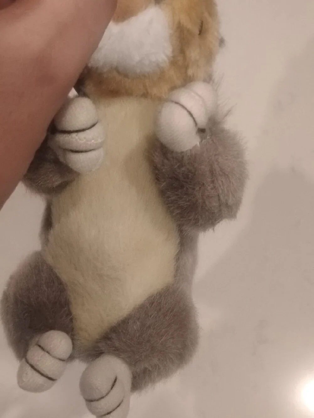 Ruffin' It Woodlands Plush Squirrel Dog Toy - Gray/Brown